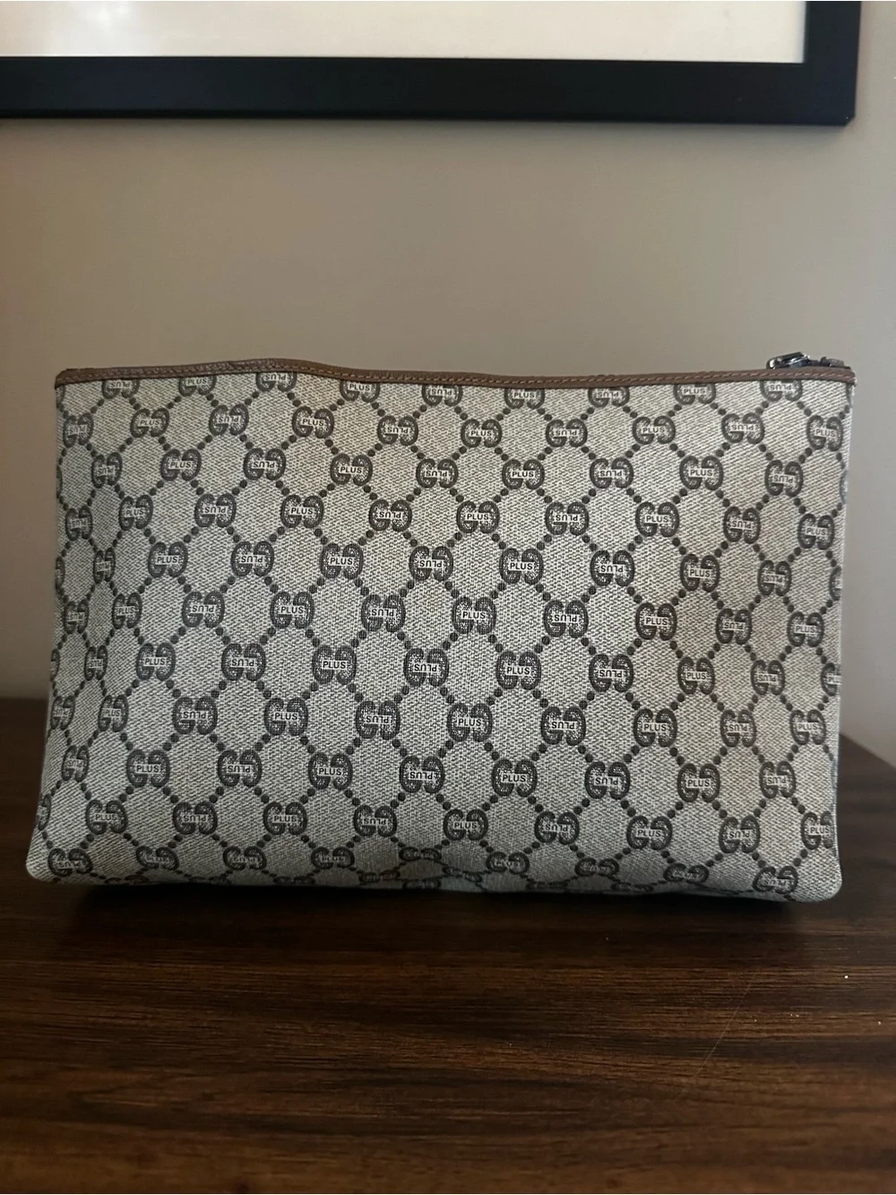 Gucci GG Plus Vintage Clutch
